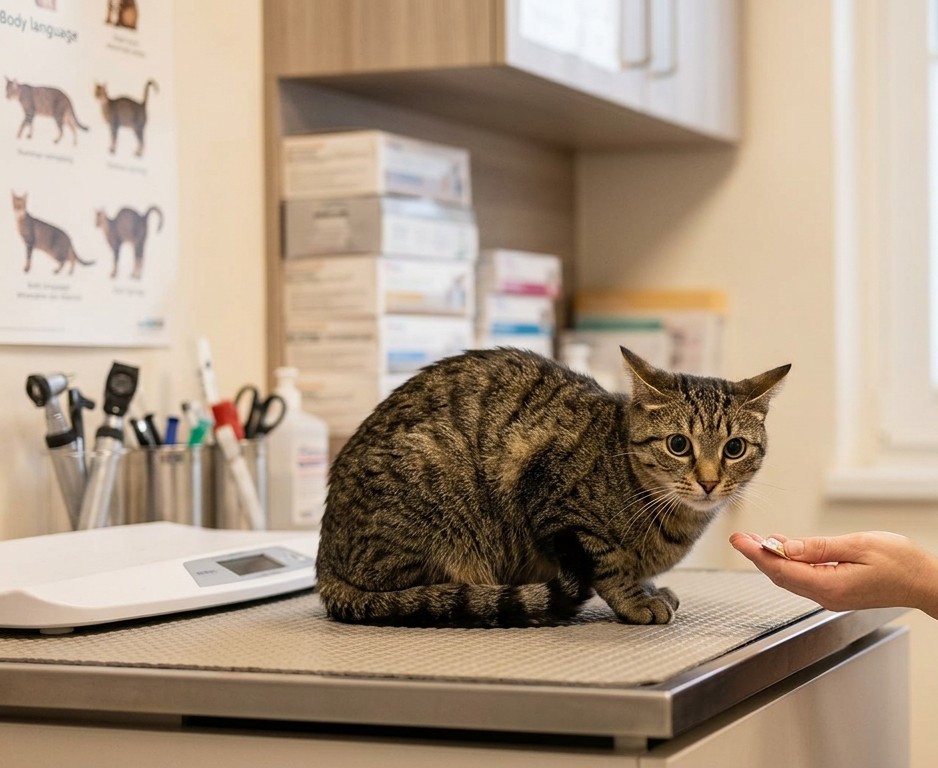 Wie erkenne ich Angst bei meiner Katze? (Und warum der Tierarztbesuch kein Trauma sein muss)